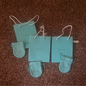 Tiffany & Co. Iconic Blue Bags and Pouches
